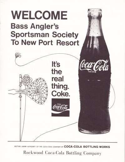 1973 Watts Bar All-American BASS Tournament Recreation Association Program Page 24