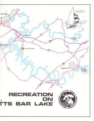 1973 Watts Bar All-American BASS Tournament Recreation Association Program Page 22