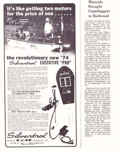 1973 Watts Bar All-American BASS Tournament Recreation Association Program Page 4