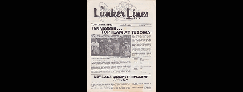 BASS Lunker Lines 1976