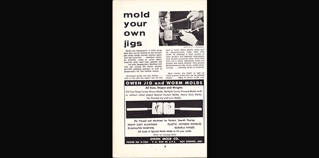 Hand-Poured Plastics 1962