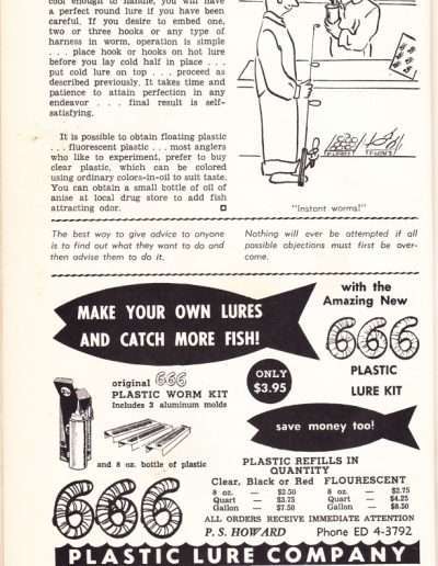 Make Your Own Jigs, 1962 Don Fuelsch's Southern Angler's and Hunter's Guide, Page 3