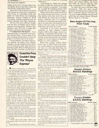 1981 July August Bassmaster Page 36