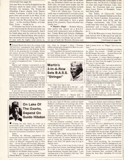1981 July August Bassmaster Page 34