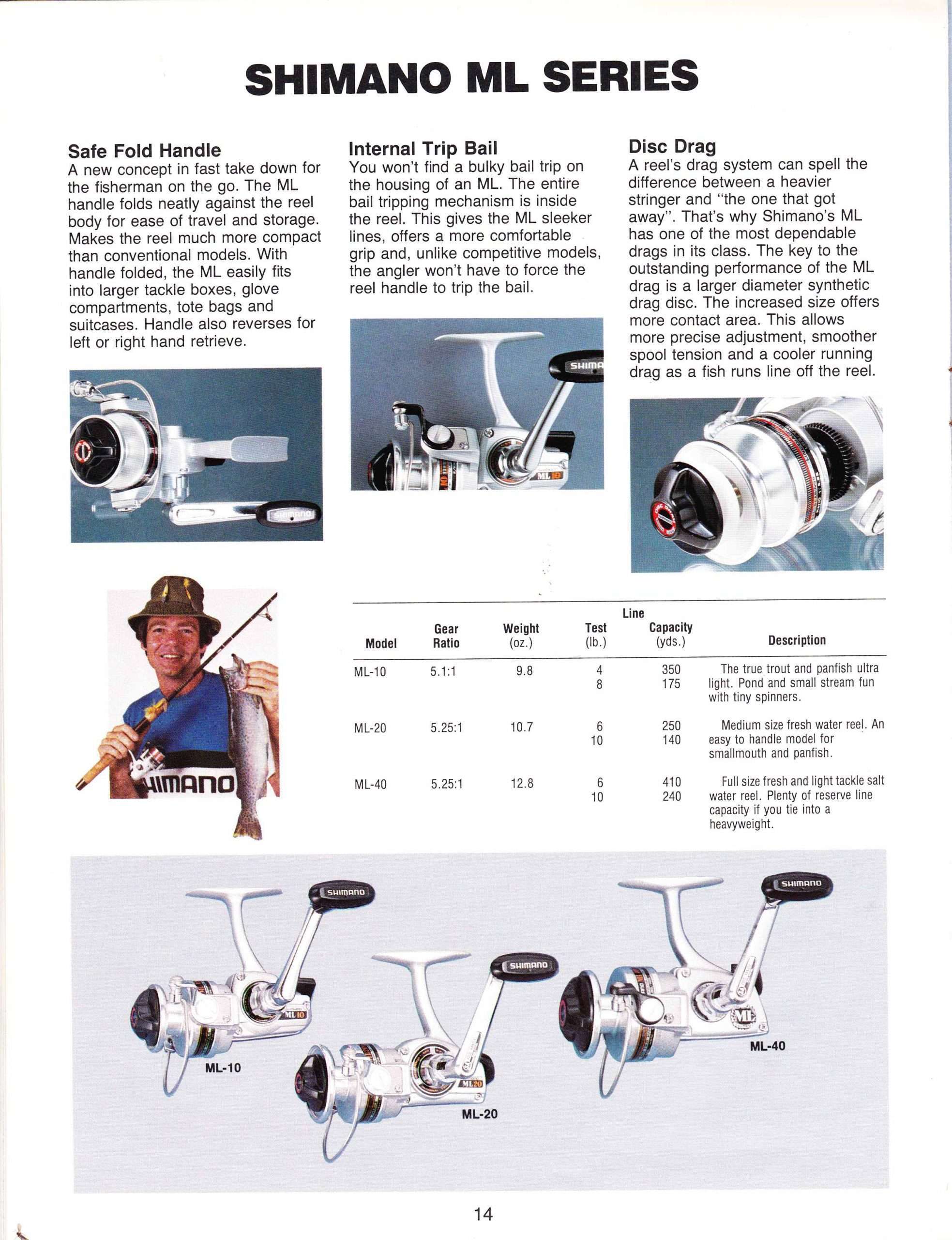 Shimano 197980 Bass Fishing Archives Bass Tackle Catalogs