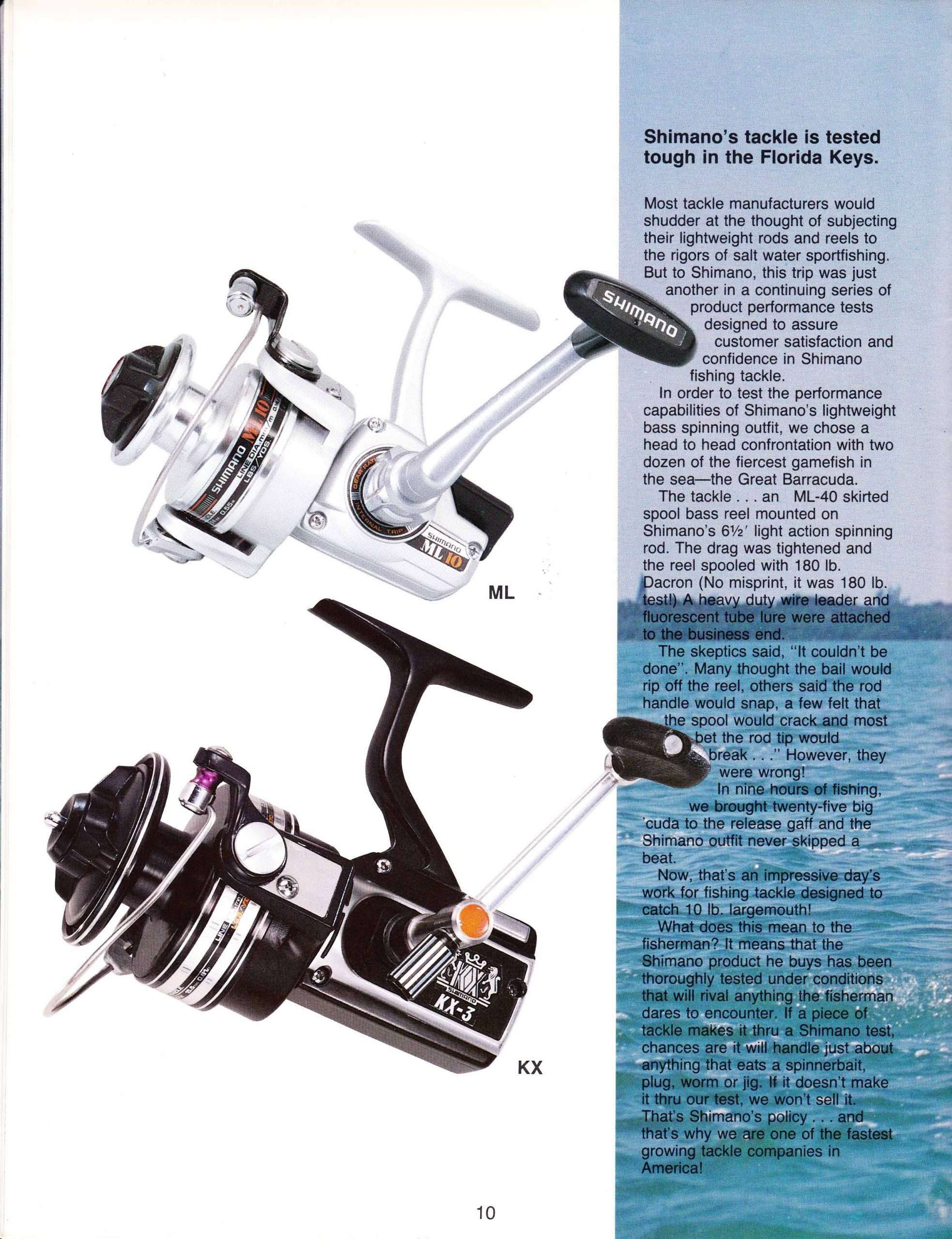 Shimano 1979-80 - Bass Fishing Archives Bass Tackle Catalogs Shimano 1979-80 - Bass Fishing Archives Bass Tackle Catalogs