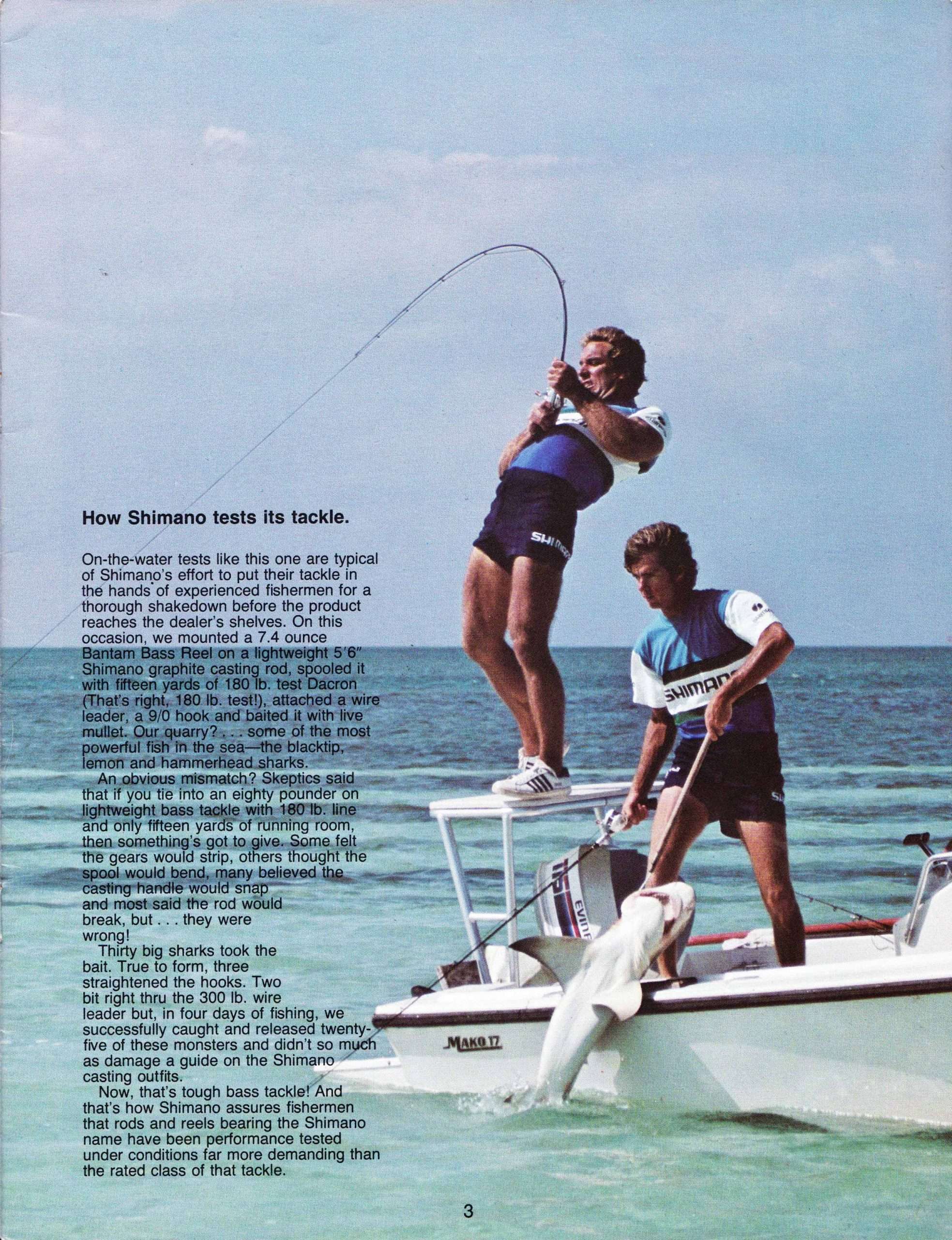 Shimano 1979-80 - Bass Fishing Archives Bass Tackle Catalogs