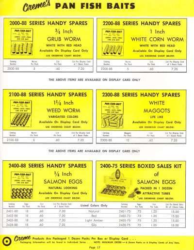 1971 Creme Catalog Page 17