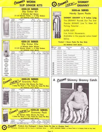 1971 Creme Catalog Page 5