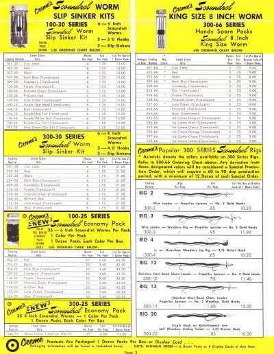 1971 Creme Catalog Page 3