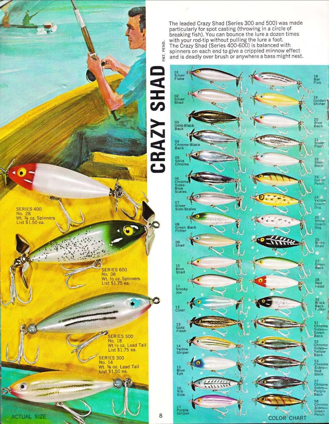 Cotton Cordell Pre1973 Bass Fishing Archives Bass Tackle Catalogs