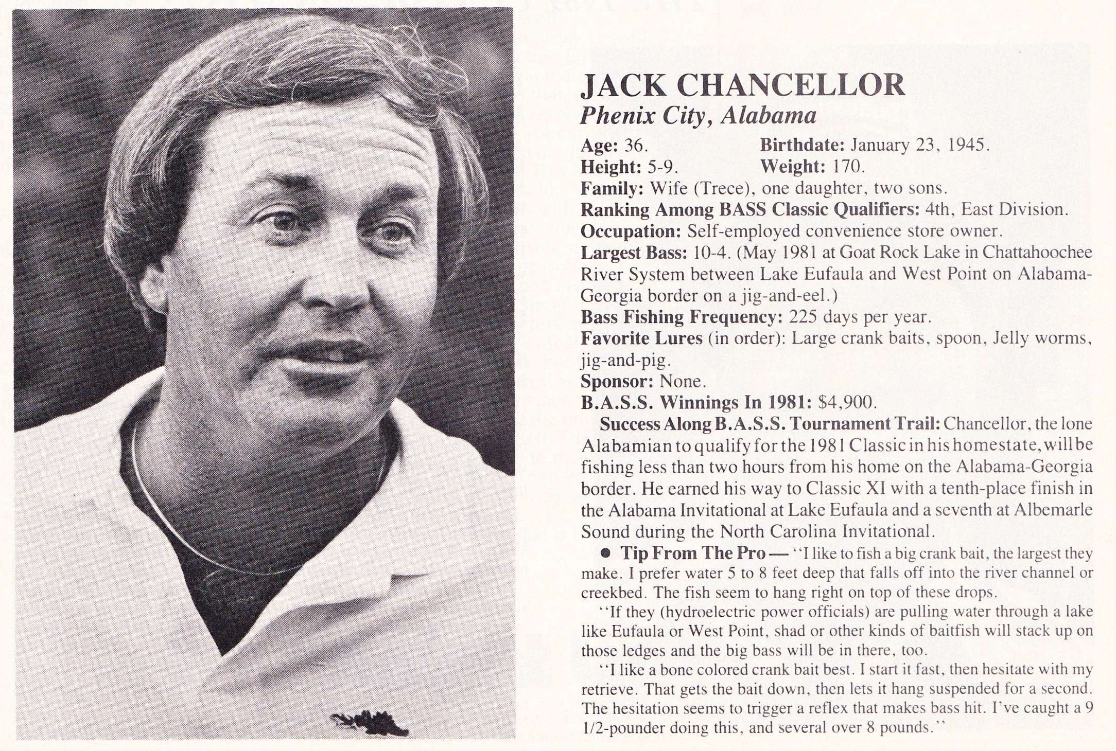 27 Jack Chancellor Jack Chancellor