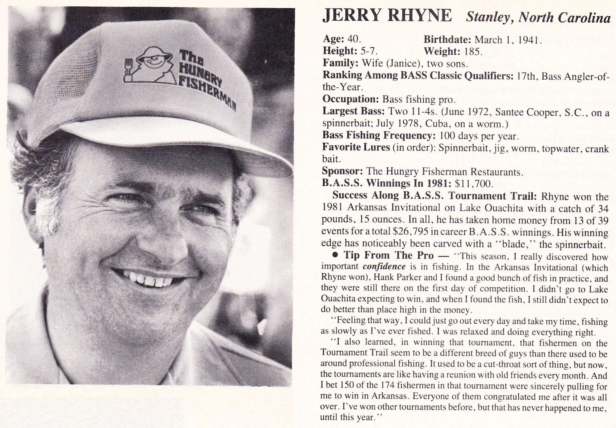 17 Jerry Rhyne Jerry Rhyne
