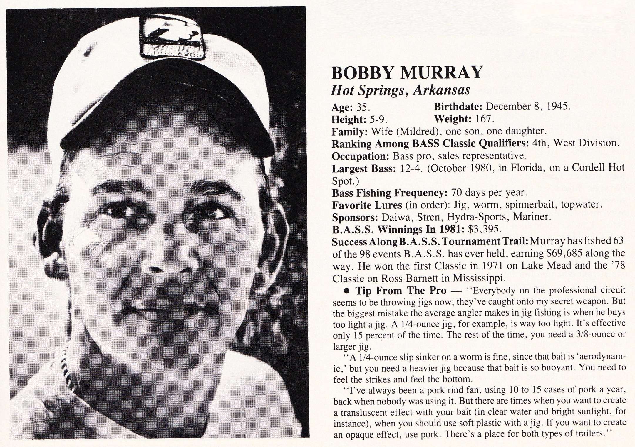 12 Bobby Murray Bobby Murray