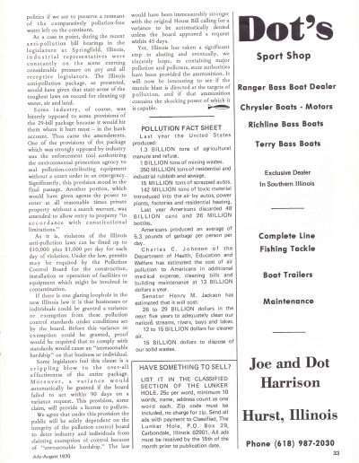 The Lunker Hole Volume 1 Number 2 July-August 1970 Page 33