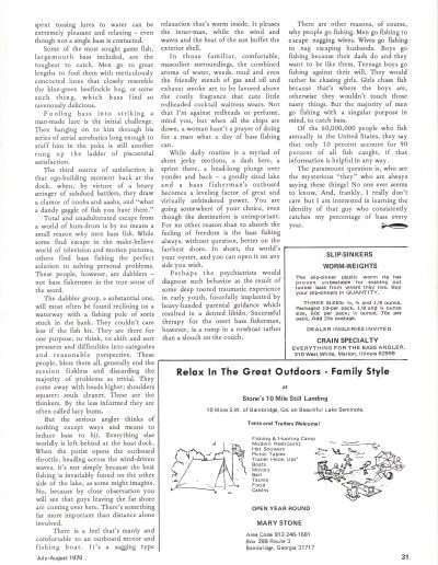 The Lunker Hole Volume 1 Number 2 July-August 1970 Page 31