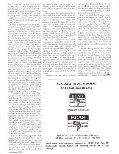 The Lunker Hole Volume 1 Number 2 July-August 1970 Page 23