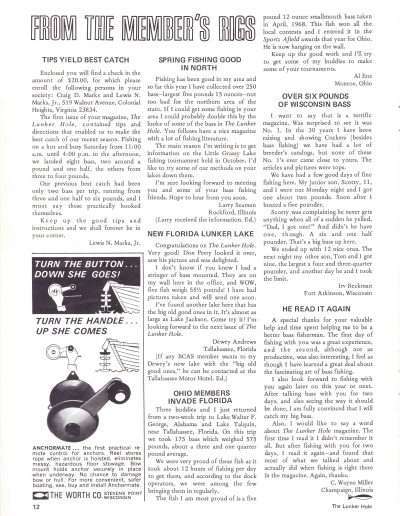 The Lunker Hole Volume 1 Number 2 July-August 1970 Page 12