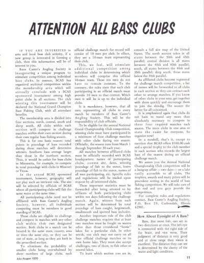 The Lunker Hole Volume 1 Number 2 July-August 1970 Page 11