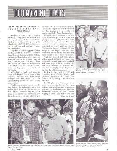 The Lunker Hole Volume 1 Number 2 July-August 1970 Page 7