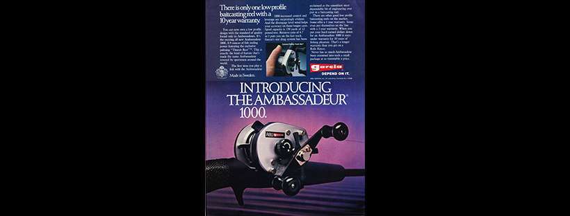 ABU-Garcia 1982 - Bass Fishing Archives Retro Ads