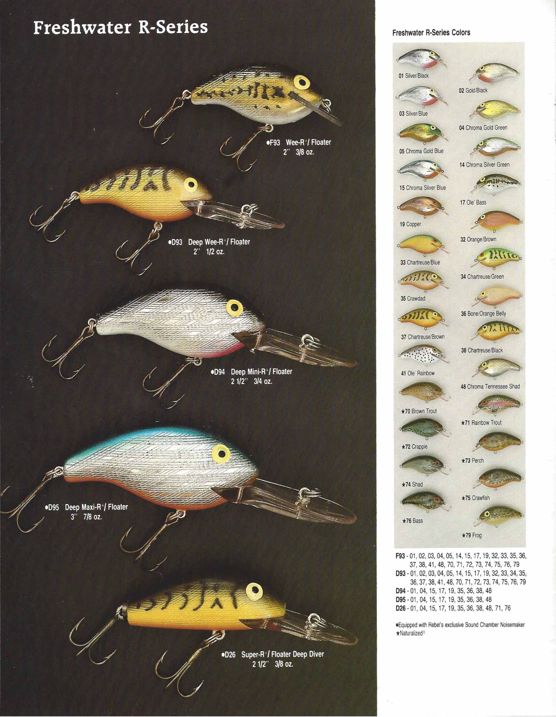 Rebel 1983 Bass Fishing Archives