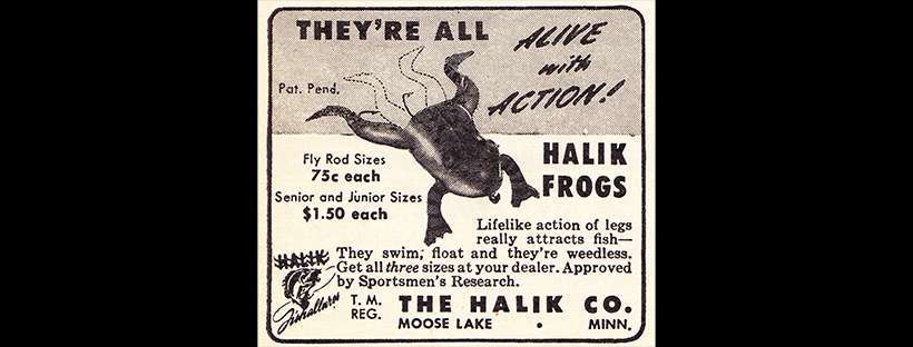 Frog Baits from 1949