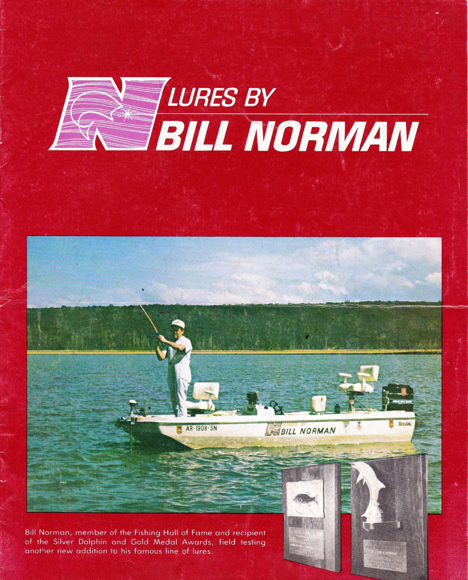 Bill Norman Lures Catalog Bass Fishing Archives Tackle History