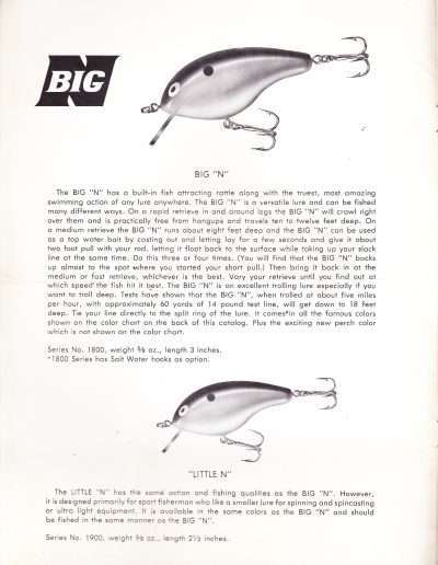 1974 Bill Norman Catalog Page 1