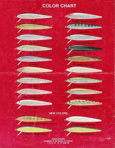 1974 Bill Norman Catalog Back Cover