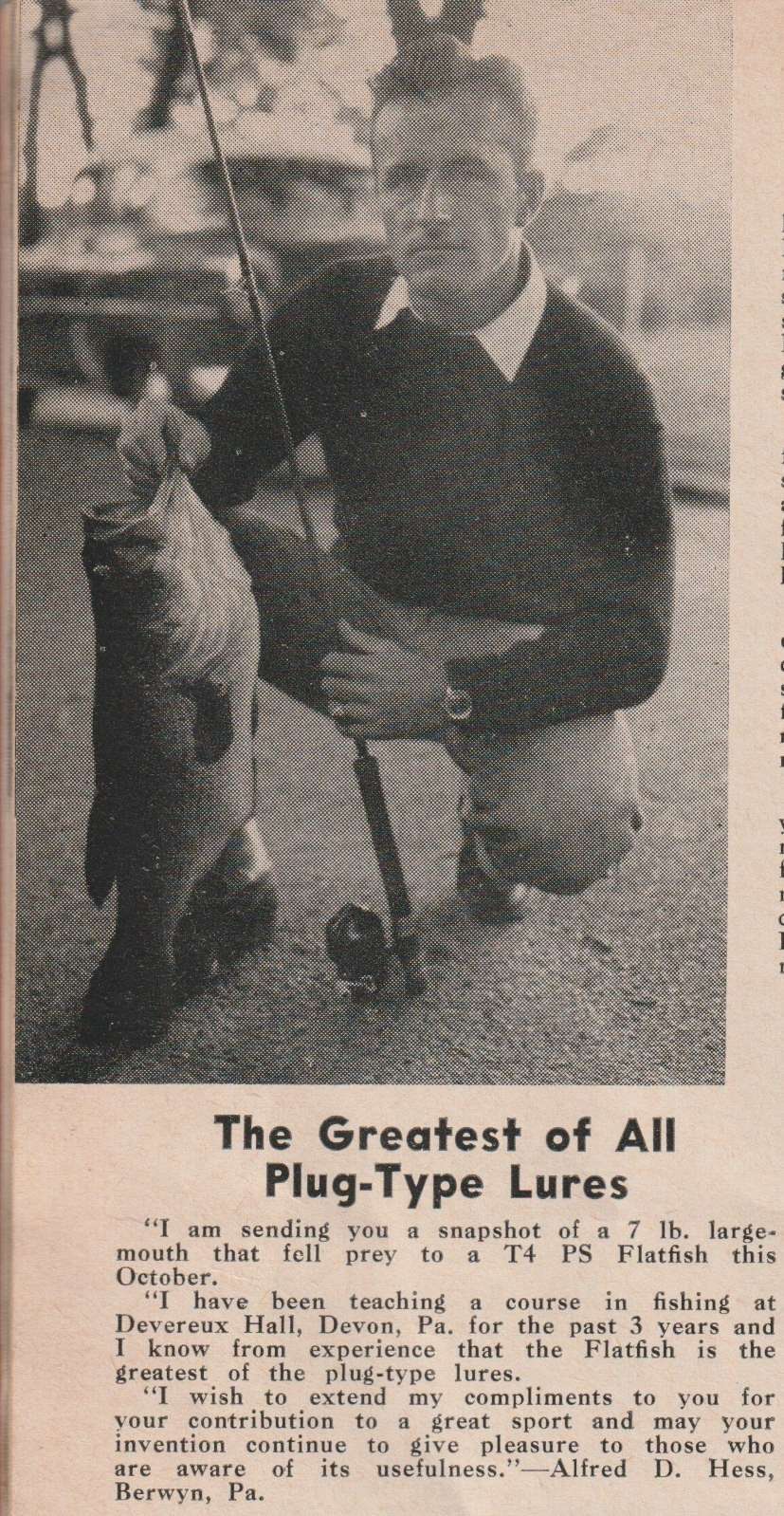 Flatfish 1956 Catalog Booklet p.40