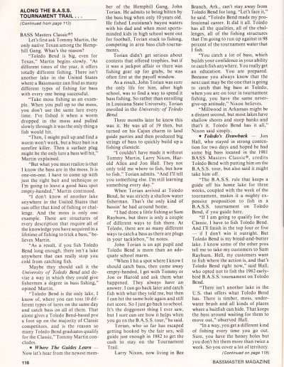Wanted: The Hemphill Gang. March 1982 issue of Bassmaster Magazine, page 116.