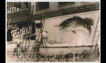 Helin Tackle Company Mural