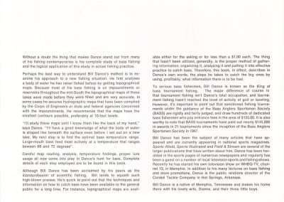 Bill Dance Techniques of Bass Fishing Introduction Page 2