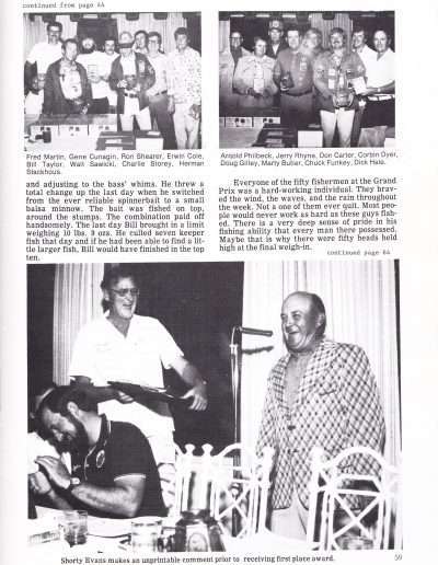 January-February 1977 issue of American Bass Fisherman Page 59.