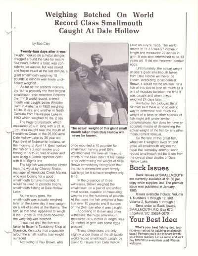 Smallmouth Magazine Vol 2 No 7 Page 7