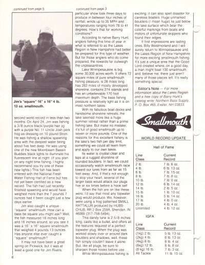 Smallmouth Magazine Vol 2 No 7 Page 6