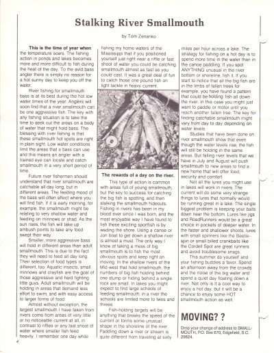 Smallmouth Magazine Vol 2 No 7 Page 4