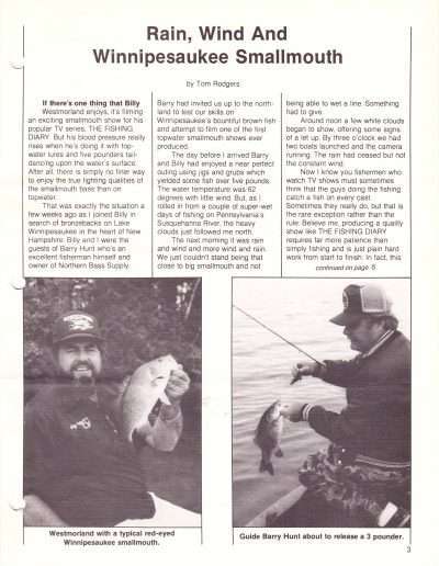 Smallmouth Magazine Vol 2 No 7 Page 3