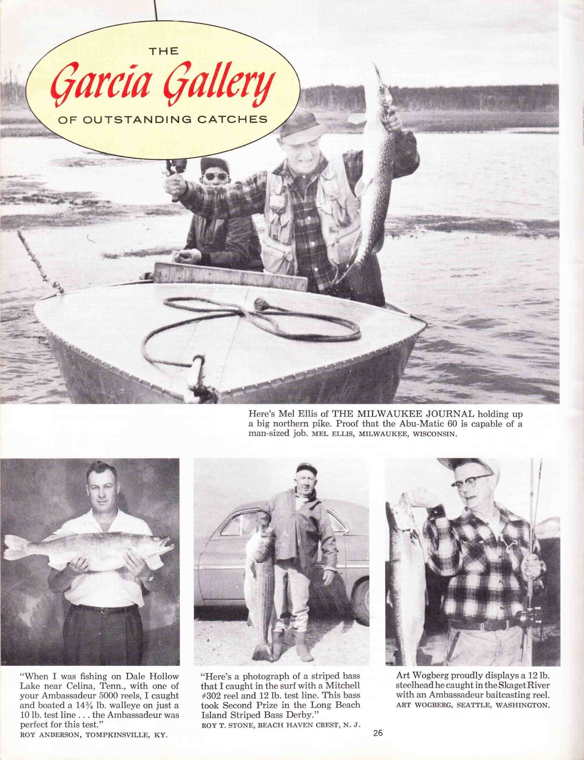 Garcia Fishing Annual 1962 Bass Fishing Archives
