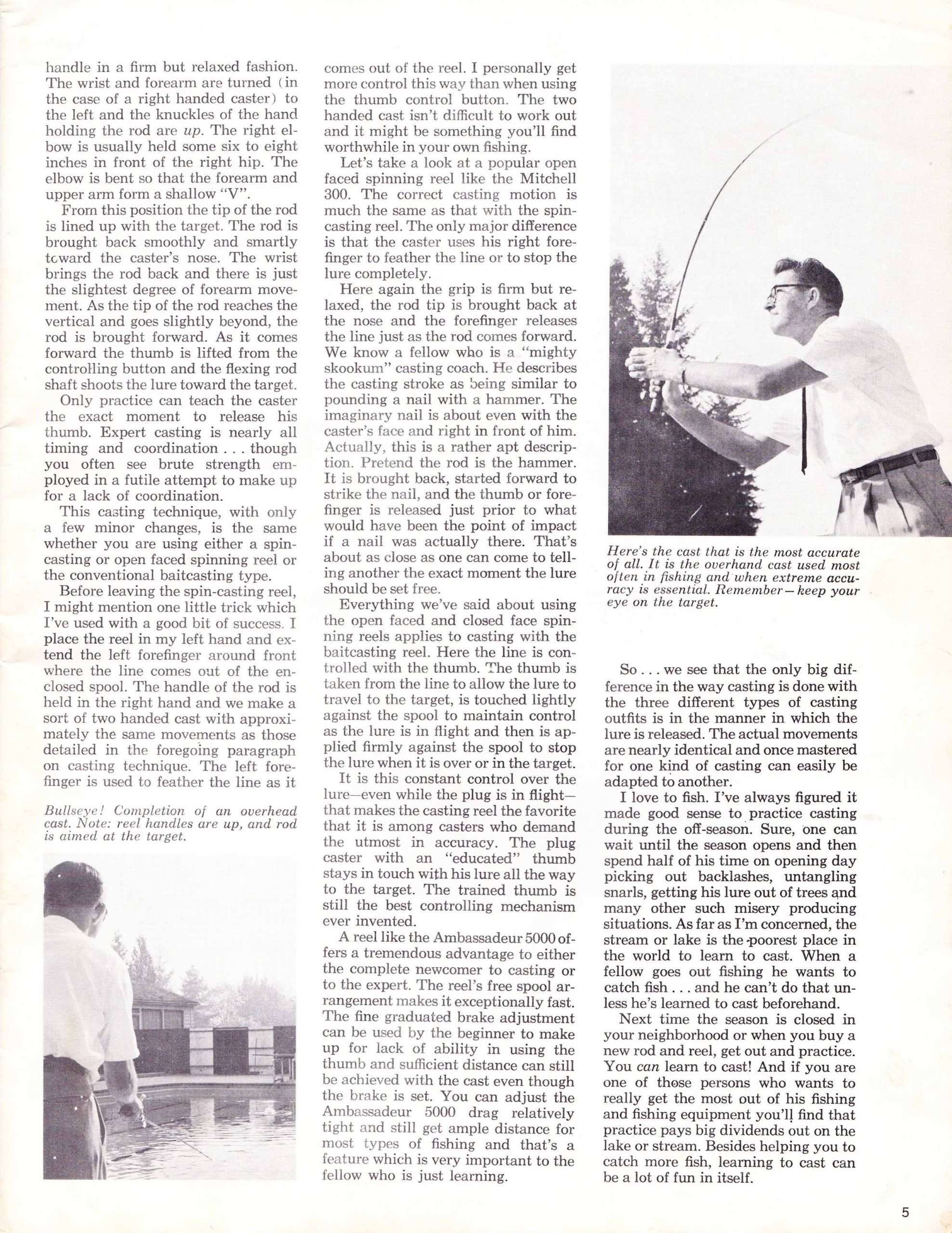 Garcia Fishing Annual 1962 Bass Fishing Archives