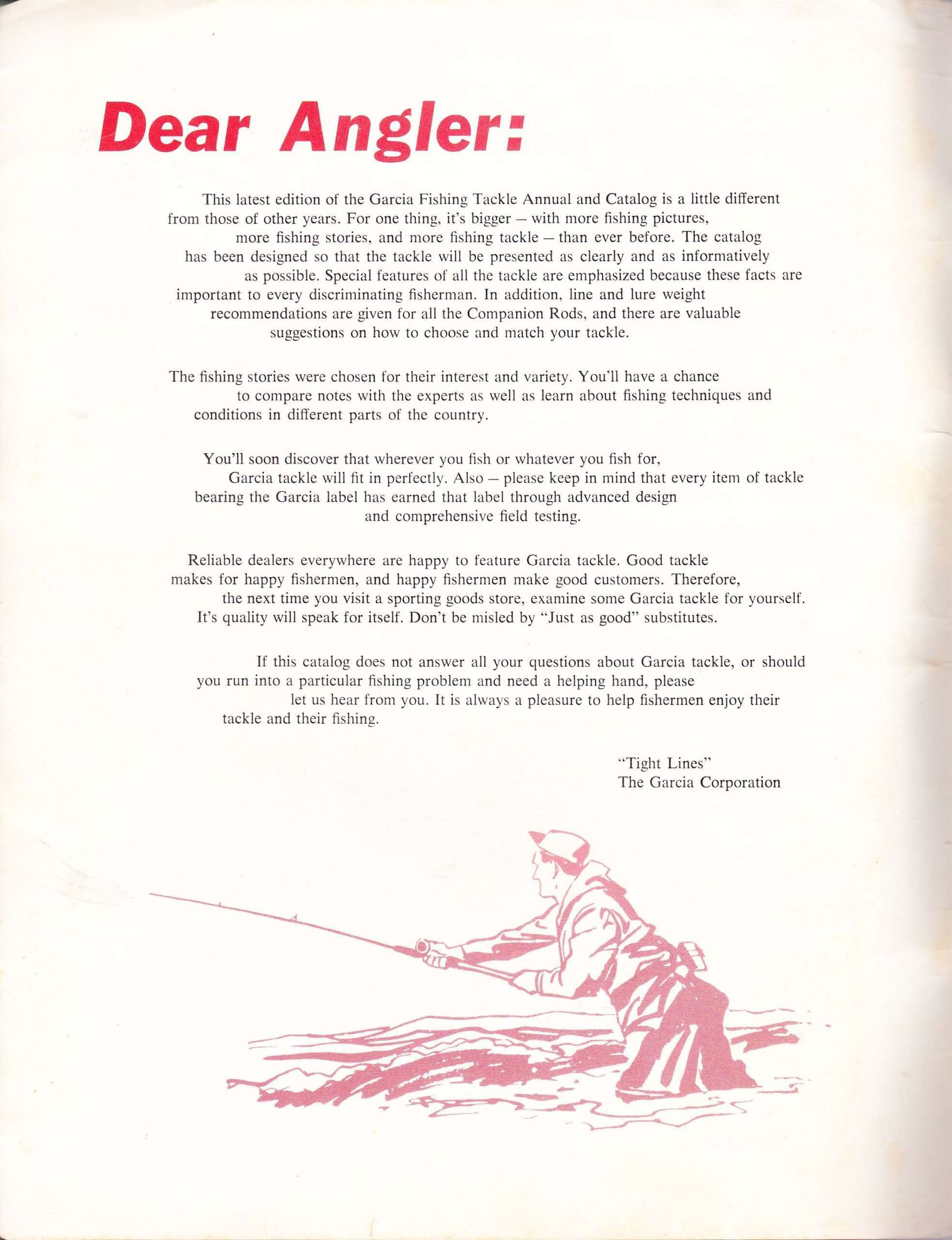 Garcia Fishing Annual 1962 Bass Fishing Archives