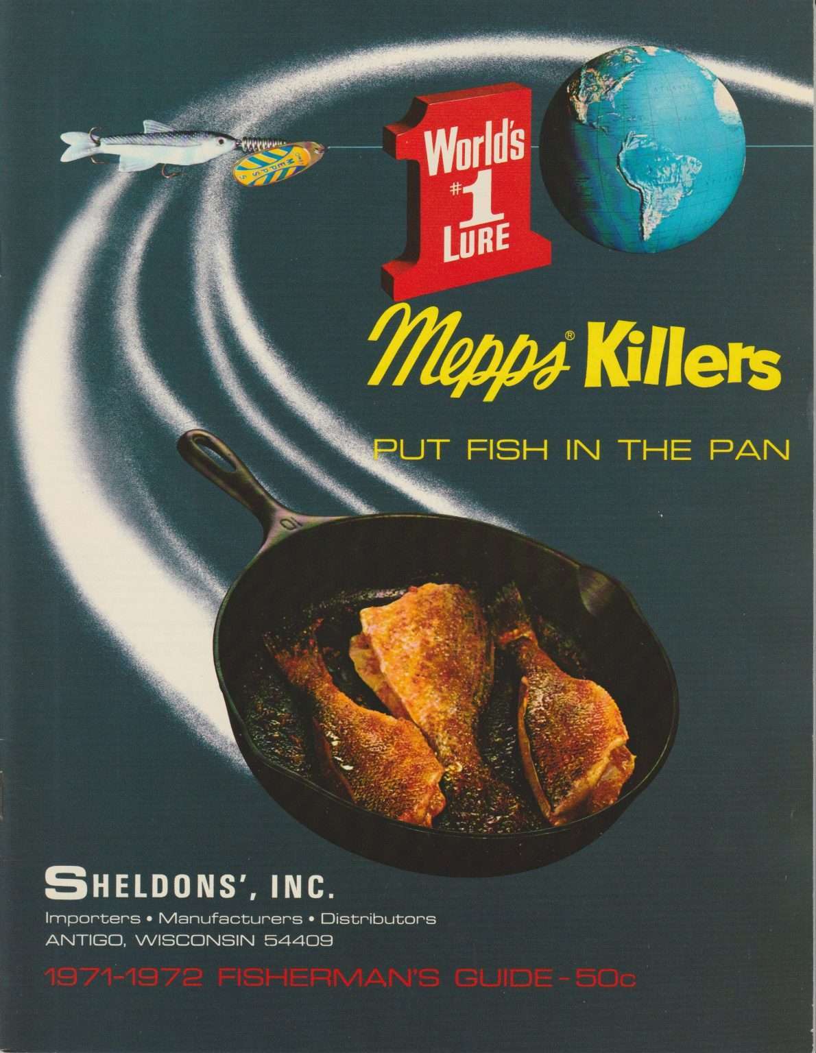 Mepps Catalog 19711972 Bass Fishing Archives Tackle History