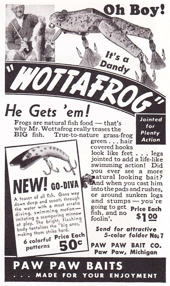 Bass Lures 1940 - Bass Fishing Archives Retro Ads Bass Lures 1940 - Bass Fishing Archives Retro Ads