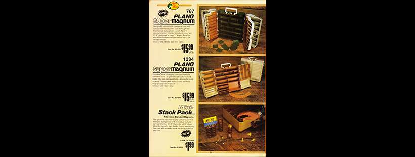 Plano 767 and 1234 - Bass Fishing Archives Retro Ads