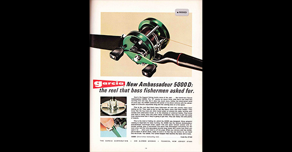 The ABU Garcia 5000D - Bass Fishing Archives Tackle History