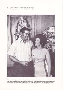 Tom Mann and his wife Ann. Methods For Catching Bass, p.10.