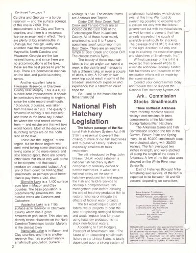 Smallmouth Magazine Vol 2 No 8 Page 2