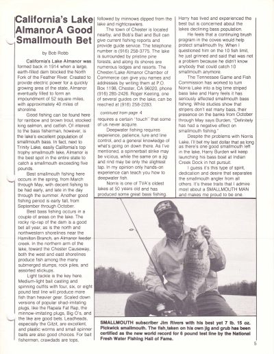 Smallmouth Magazine Vol 2 No 8 Page 5