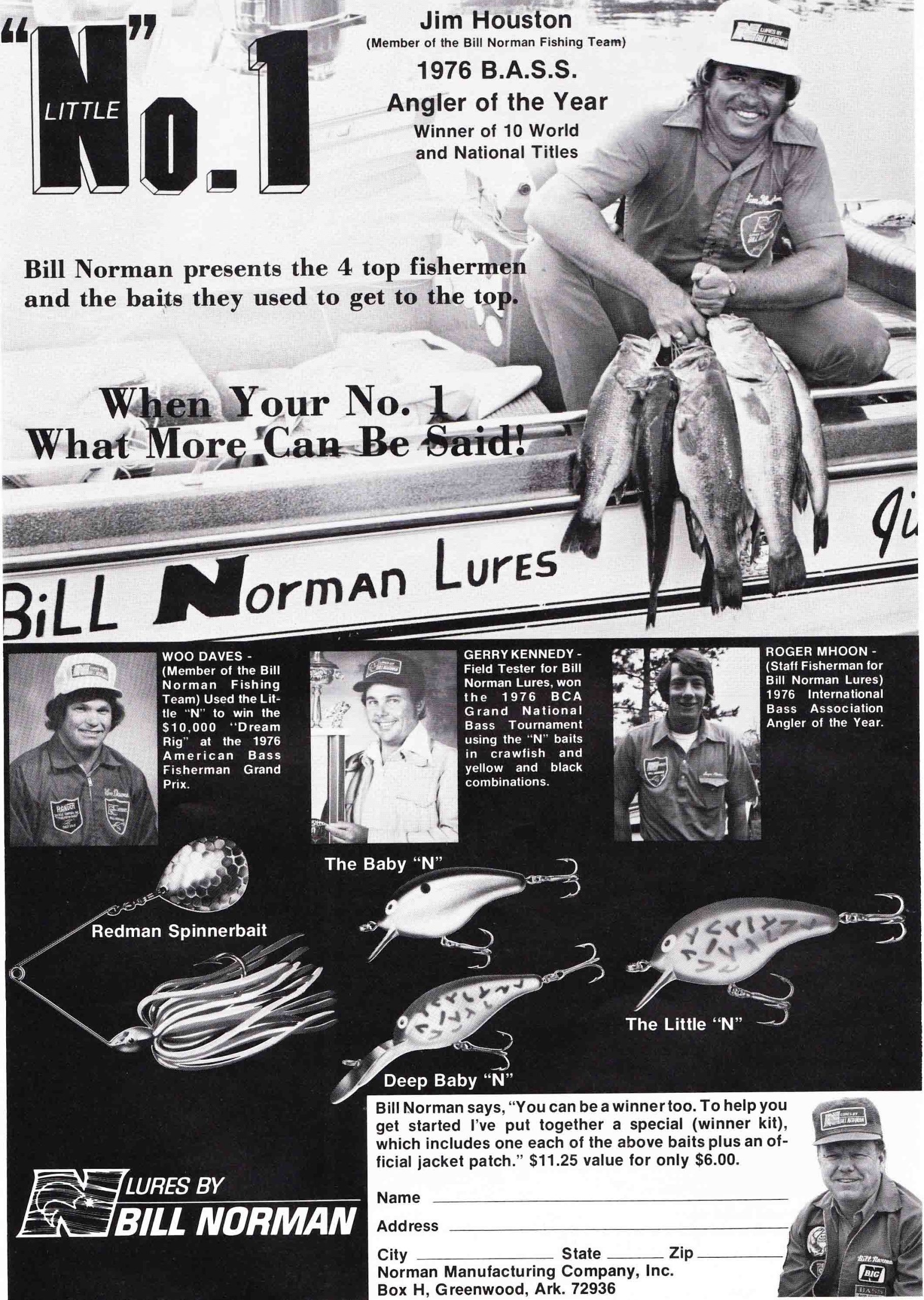 Leurre Bill Norman Deep Little N - Vintage - Neuf En Stock - USA